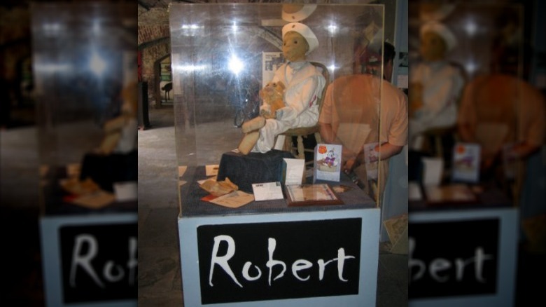 robert the doll on display