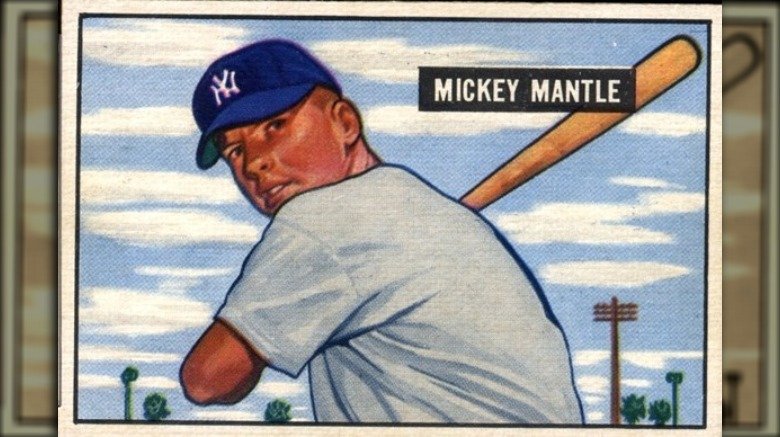 1951 Bowman Mickey Mantle trading card: $750,000