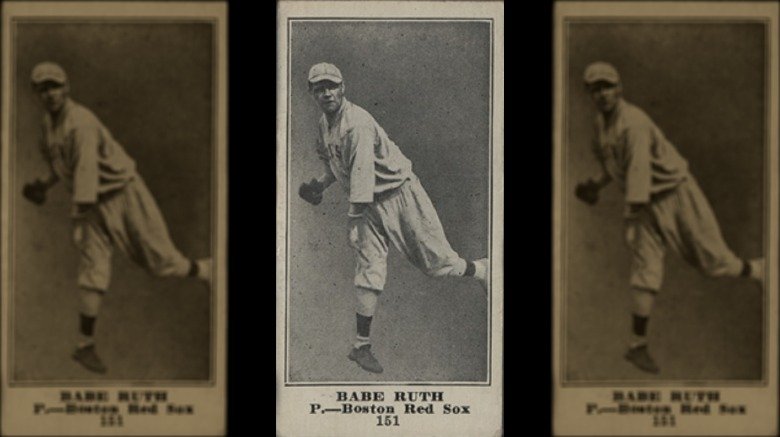 1916 Sporting News Babe Ruth trading card: $600,000