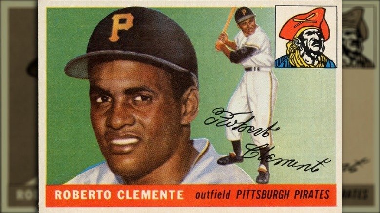1955 Topps Roberto Clemente trading card: $478,000
