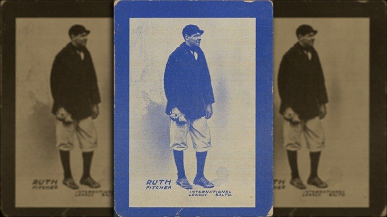 1914 Baltimore News Babe Ruth trading card: $575,000
