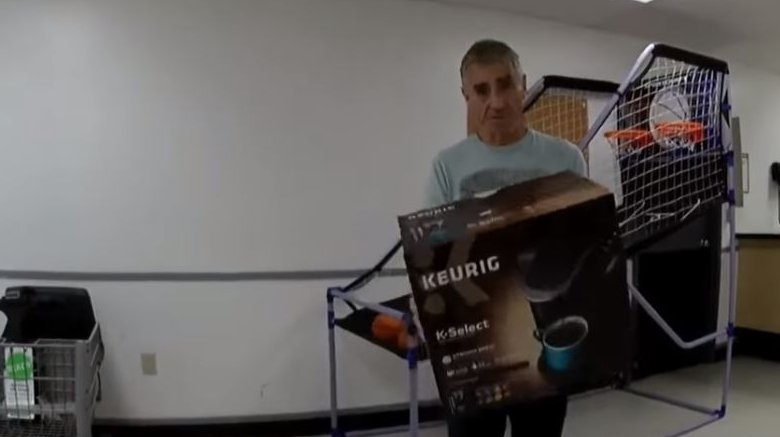 andrew lippi steals kmart keurig