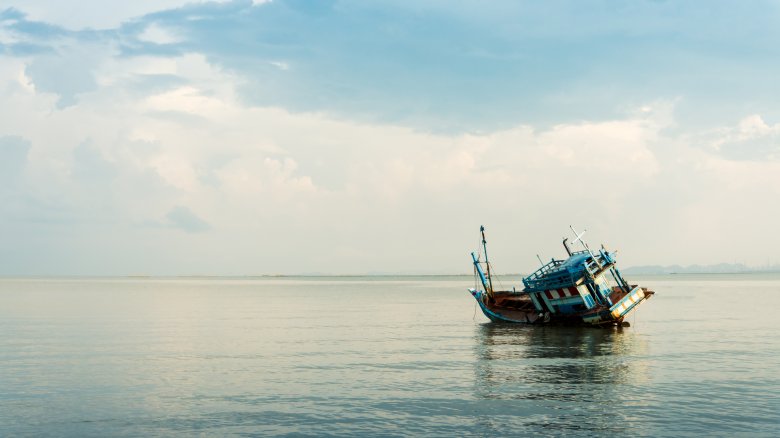 Abandoned boat