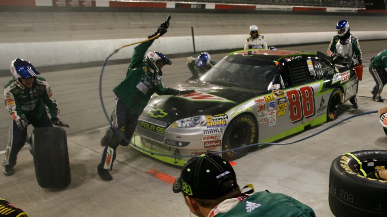 Dale Jr. can gas-and-go at home