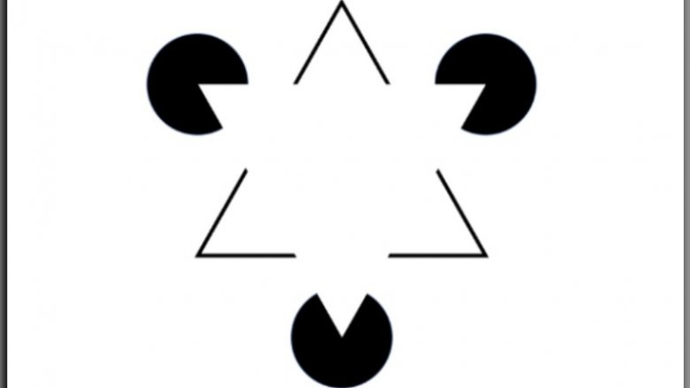Kanizsa triangle