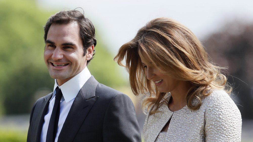 Roger and Mirka Federer
