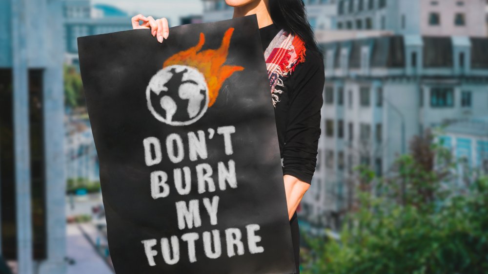 millennial boomer protest climate change