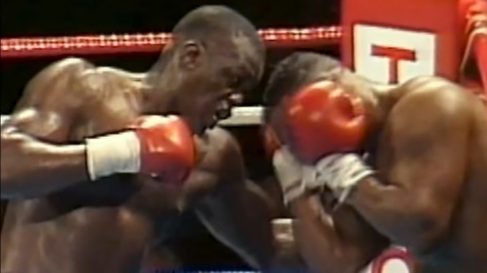 Buster Douglas and Mike Tyson