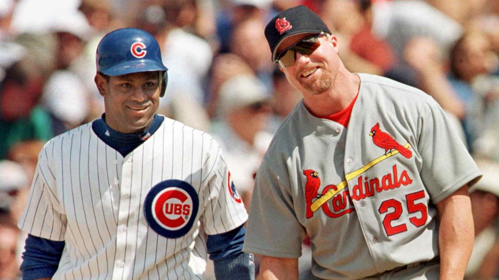 Mark McGwire  and Sammy Sosa