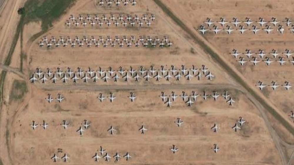Aircraft graveyard