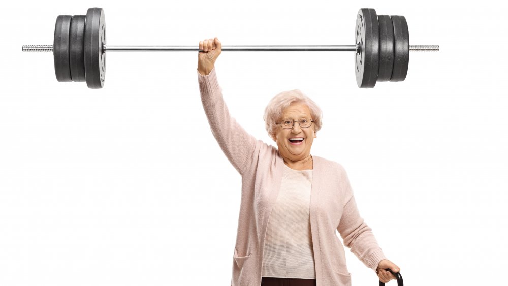 Weightlifter grandma
