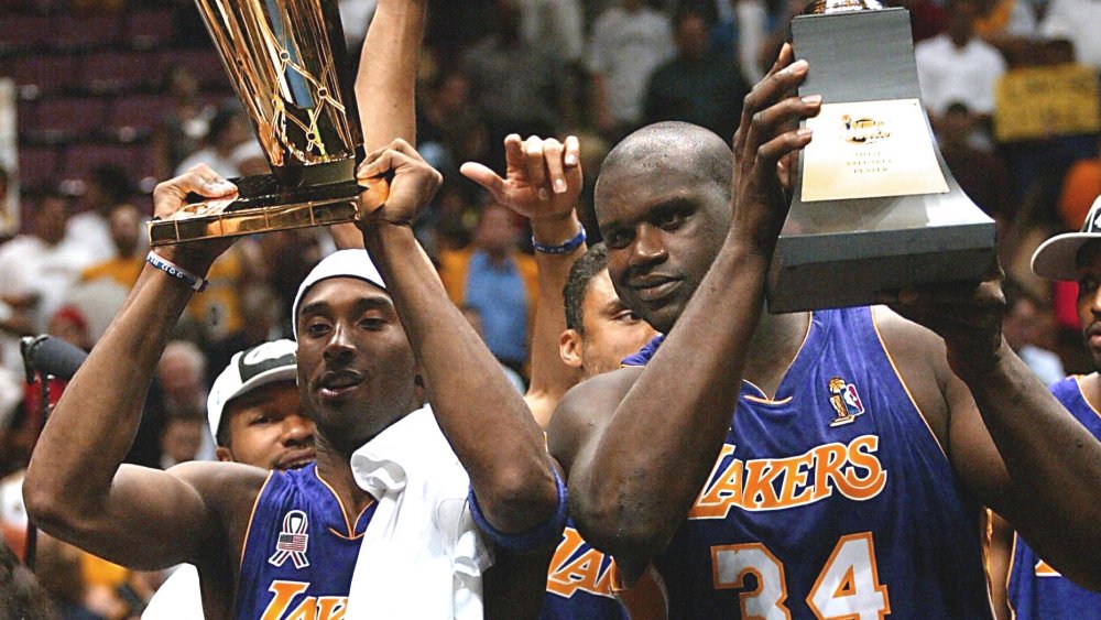 Shaquille O'Neal and Kobe Bryant