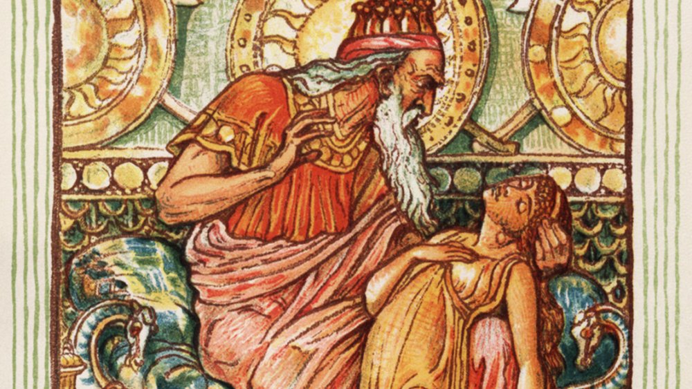 King Midas and his daughter