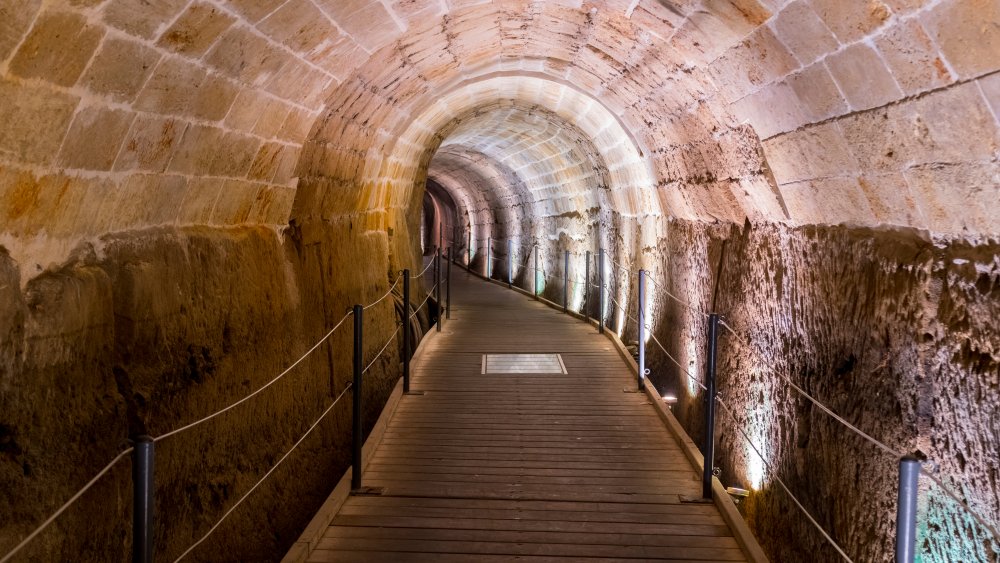 Tunnel under Acre, Israel