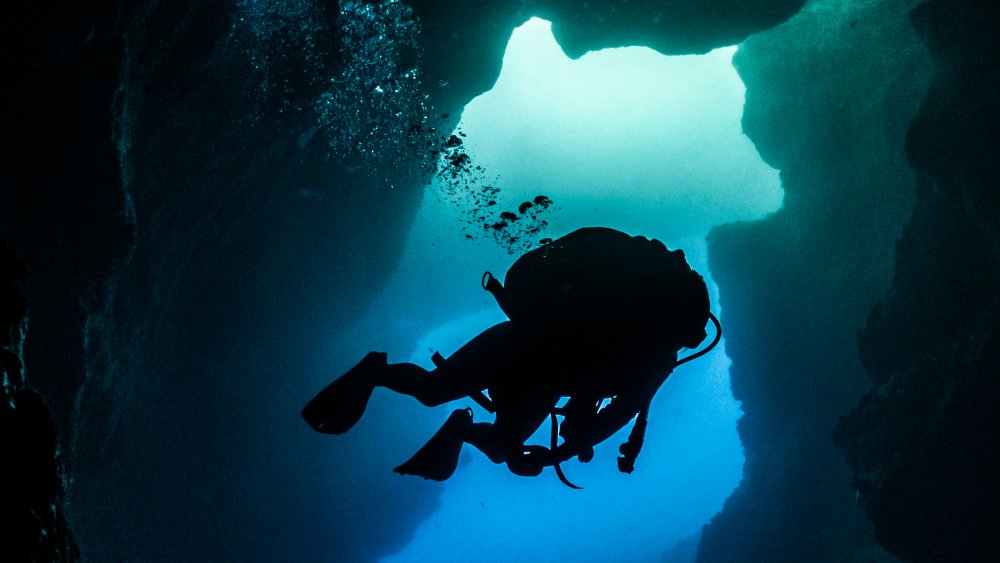 Cave diver