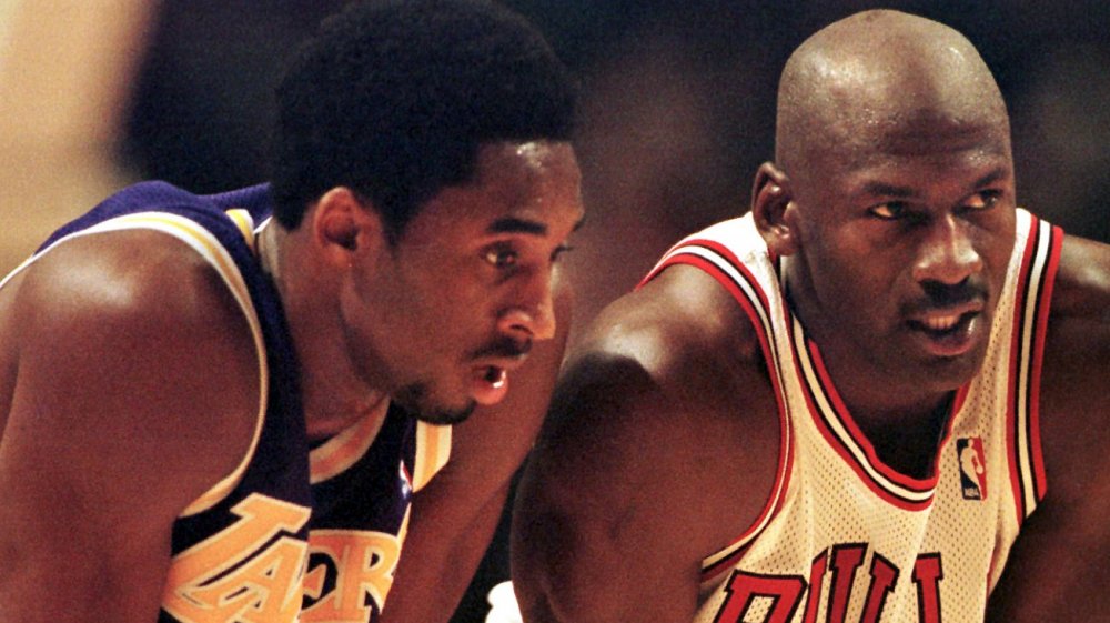 Michael Jordan and Kobe Bryant