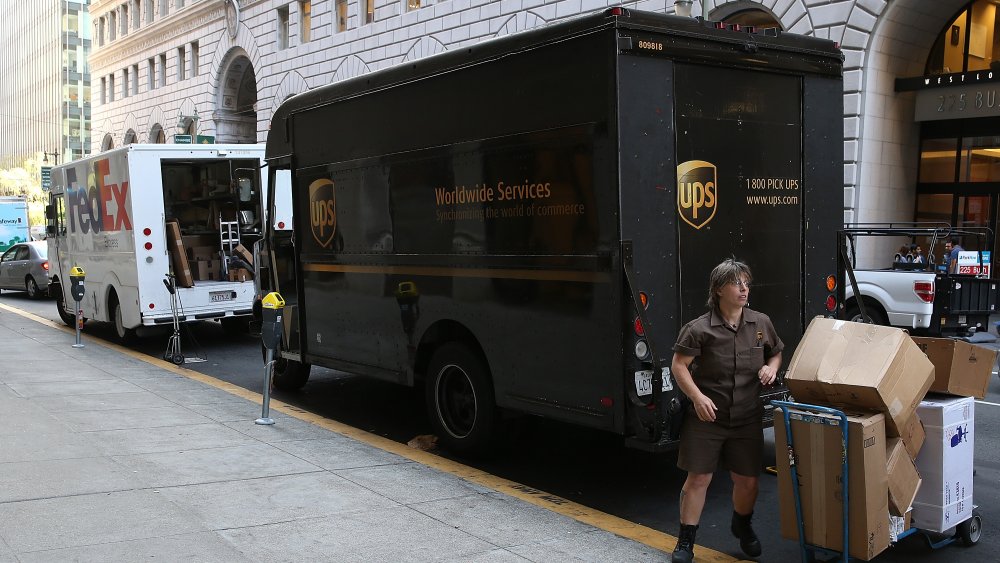 ups truck