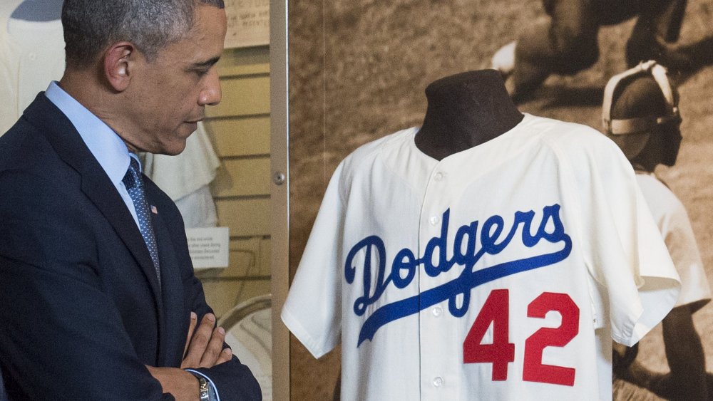 Obama, Jackie Robinson