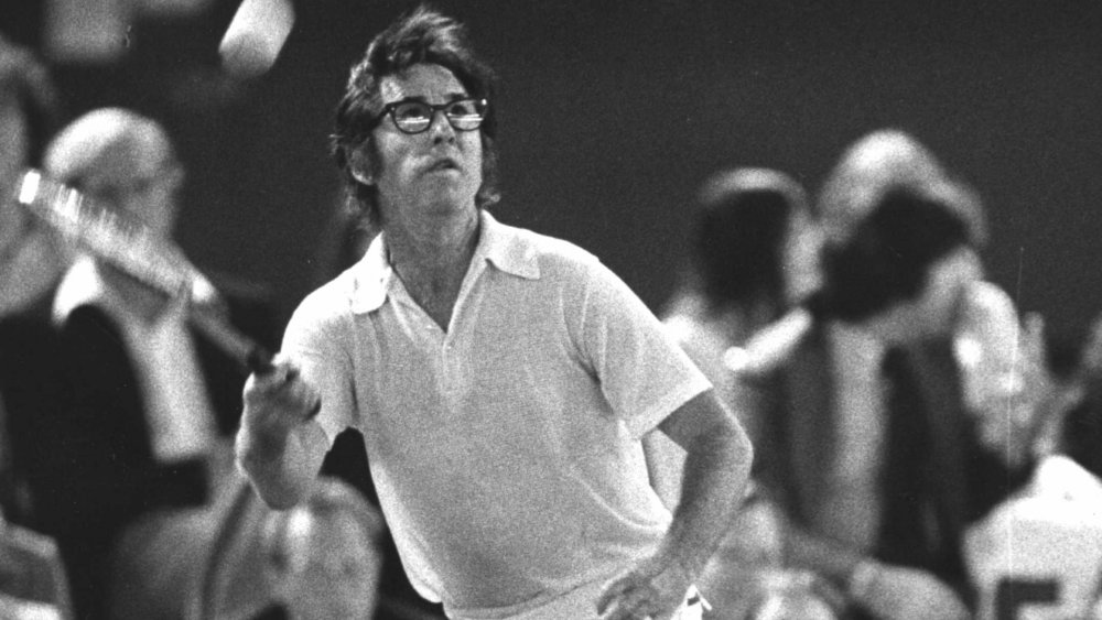 Tennis player Bobby Riggs