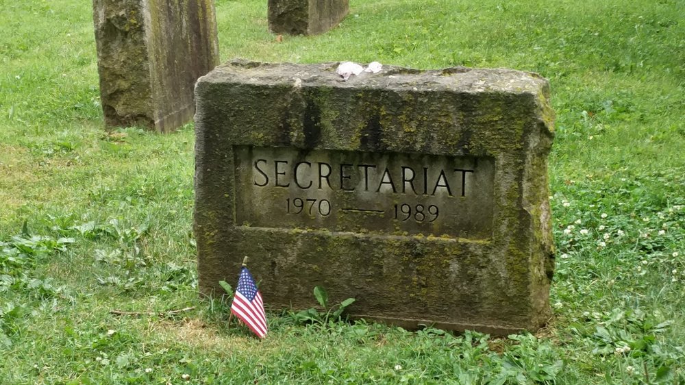 Secretariat's grave
