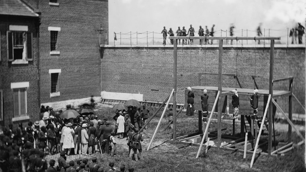 The execution of Mary Surratt