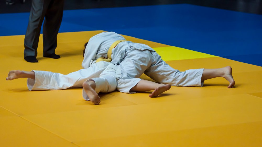 Judo athletes