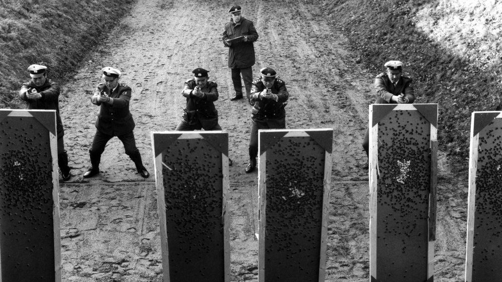 German police sharpshooting practice