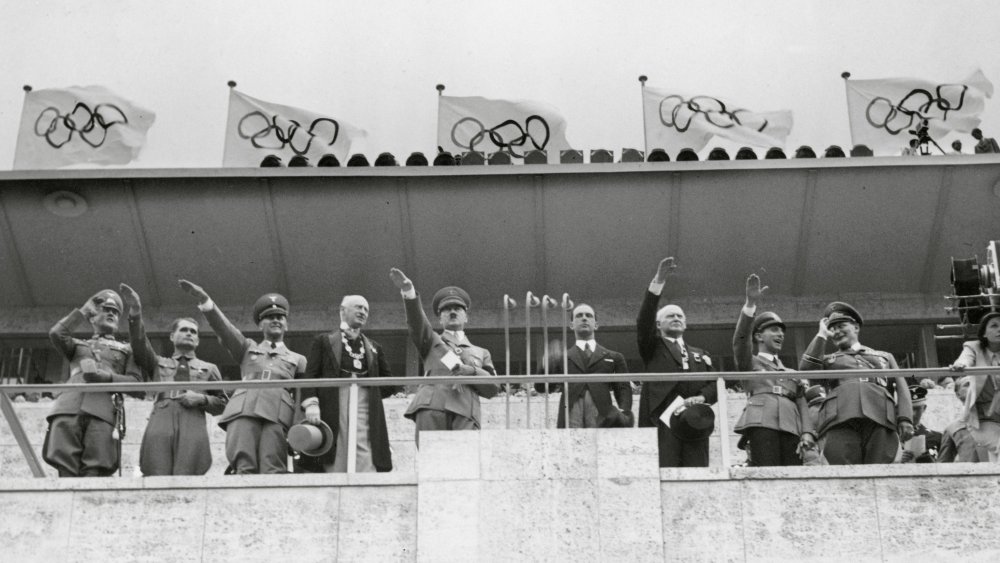 Adolf Hitler at Berlin Olympics 1936