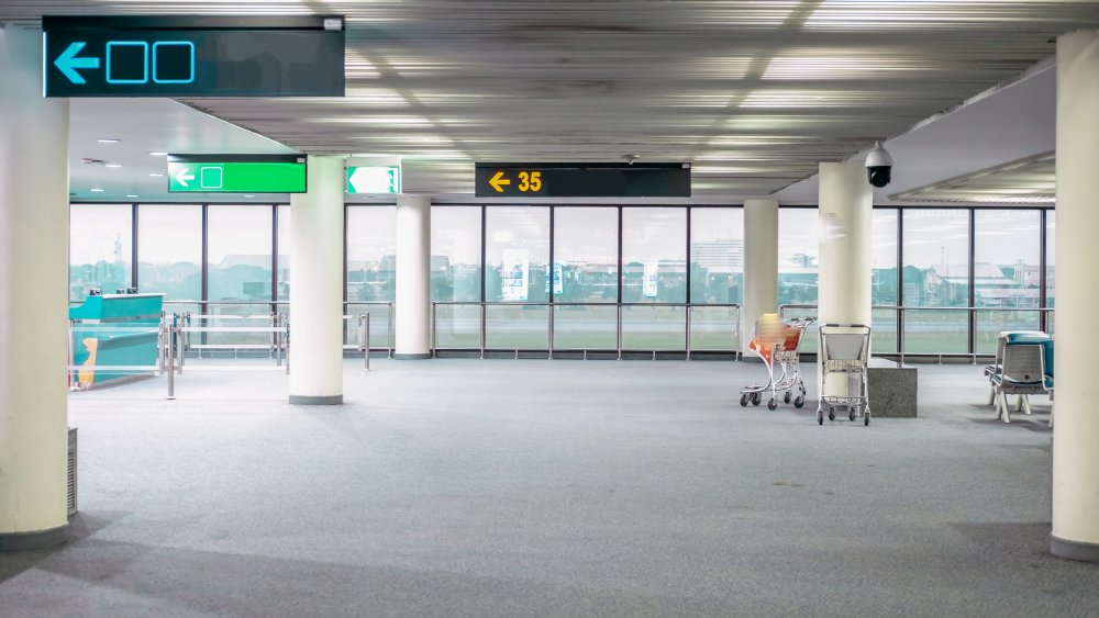 empty airport