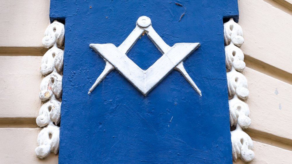 Freemason lodge sign