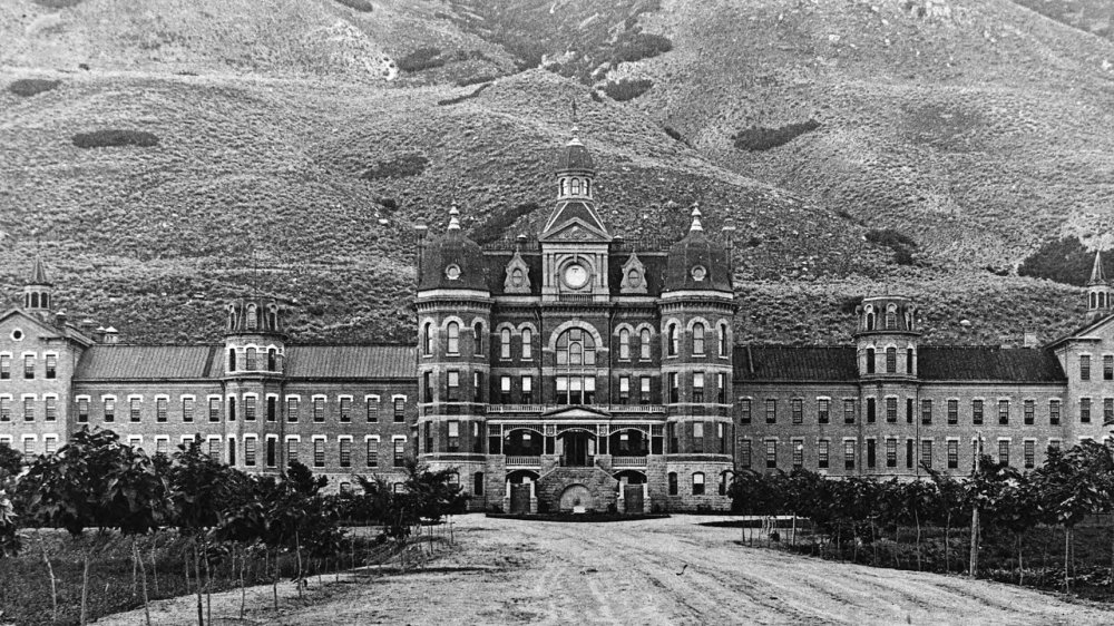 Utah State Hospital in Provo, 1896