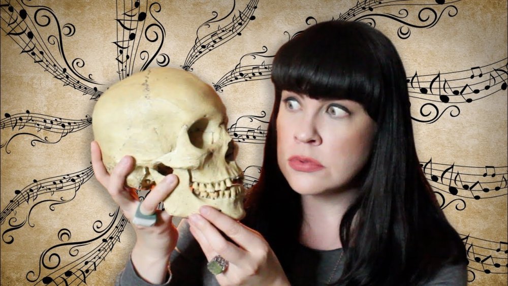 Mortician Caitlin Doughty in her YouTube series Ask a Mortician