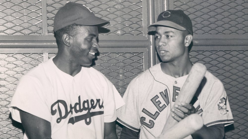Jackie Robinson and Larry Doby