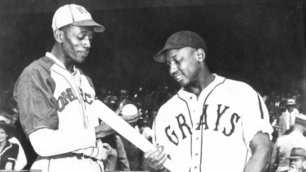 Satchel Paige and Josh Gibson 