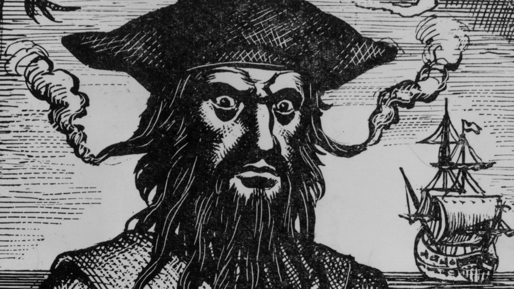 Illustration of Blackbeard
