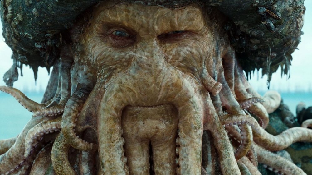 Davy Jones in the Pirates of the Caribbean franchise