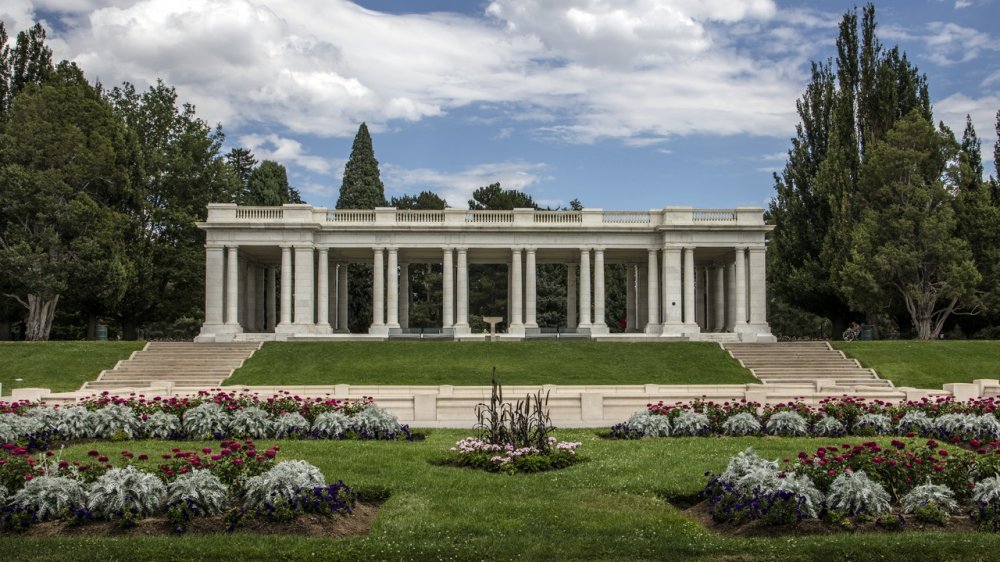 The 1908 pavilion in Denver, Colorado's, Cheesman Park