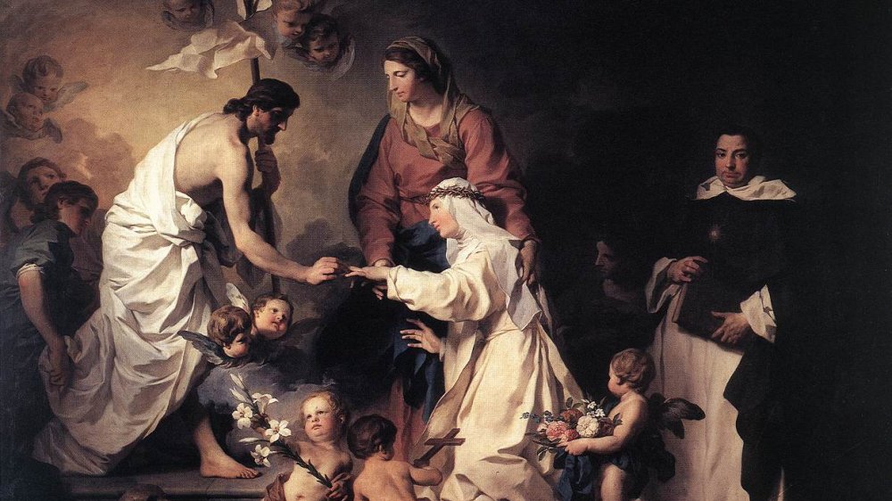 Mystic Marriage of Saint Catherine of Siena