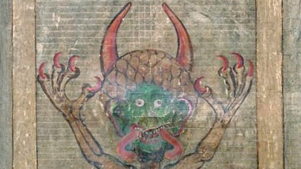 The image of the Devil on page 290 of the Codex Gigas