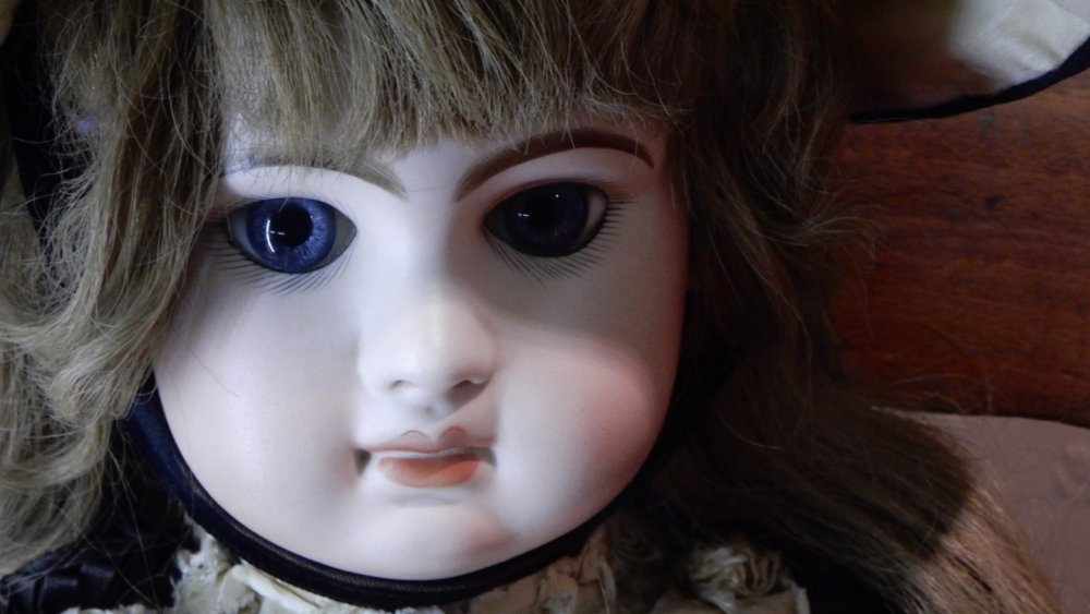 Vintage bisque porcelain doll