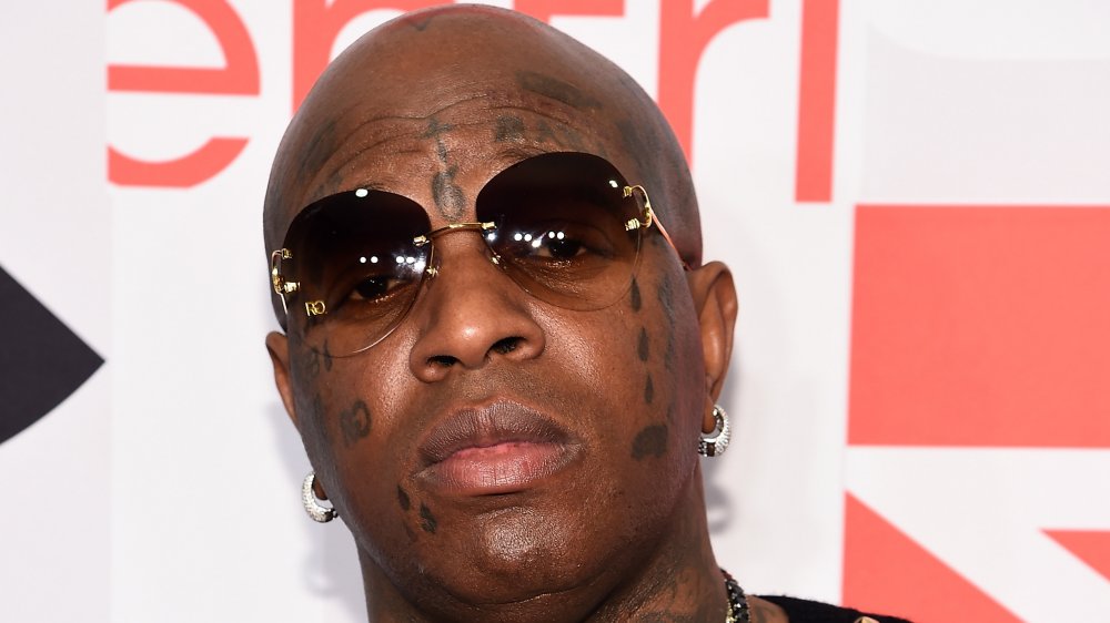 A profile shot of rapper Birdman