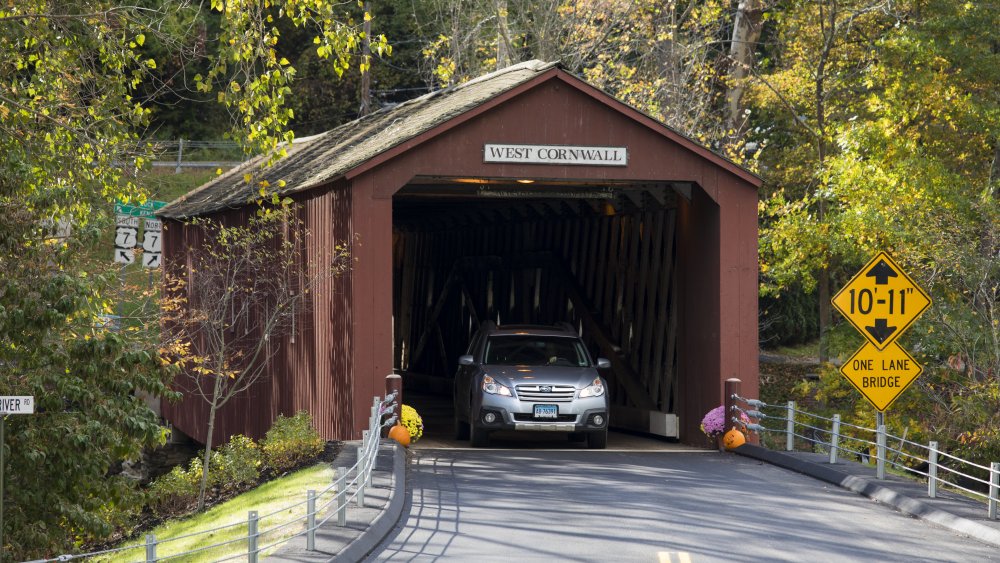 Covered bridge in Connecticut