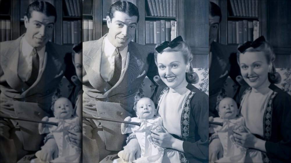 Joe DiMaggio and his children