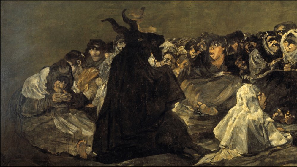 The Great He-Goat, Francisco Goya, 1821-1823