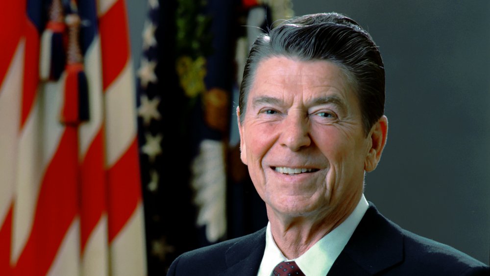 Presidential portrait of Ronald Reagan, 1981