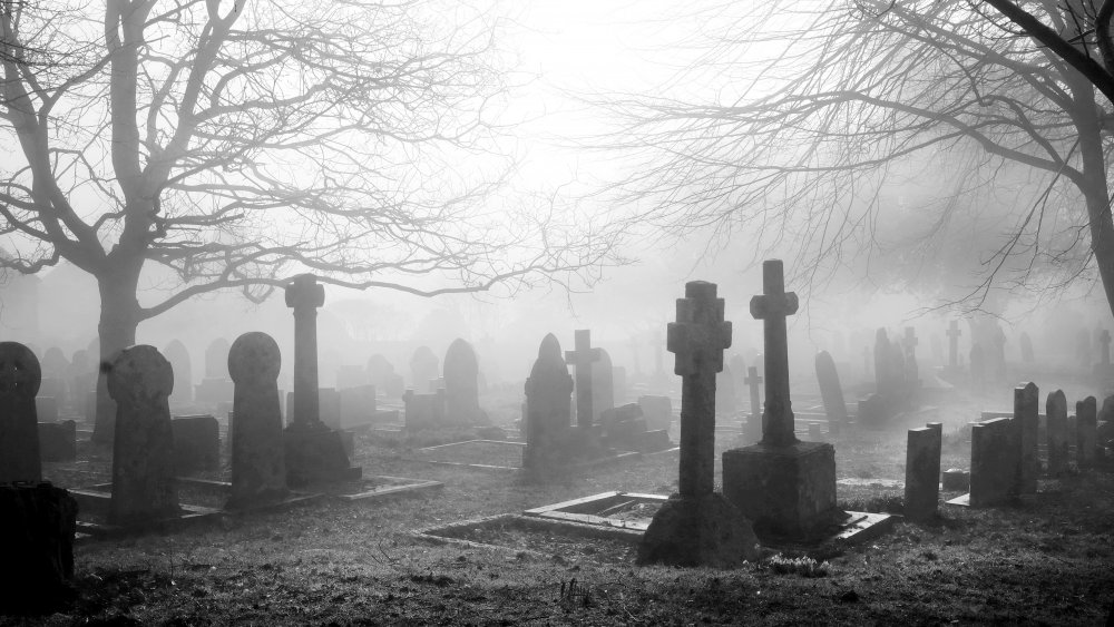 Haunted churchyard