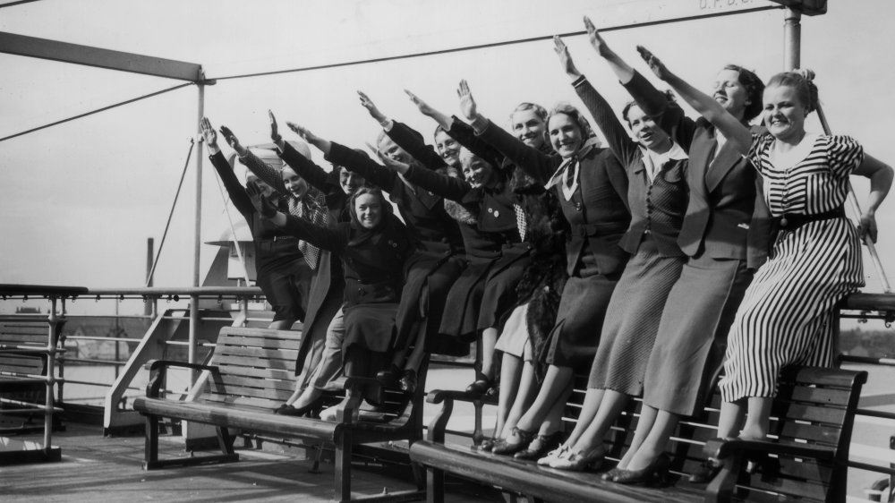 Passengers on board the Wilhelm Gustloff