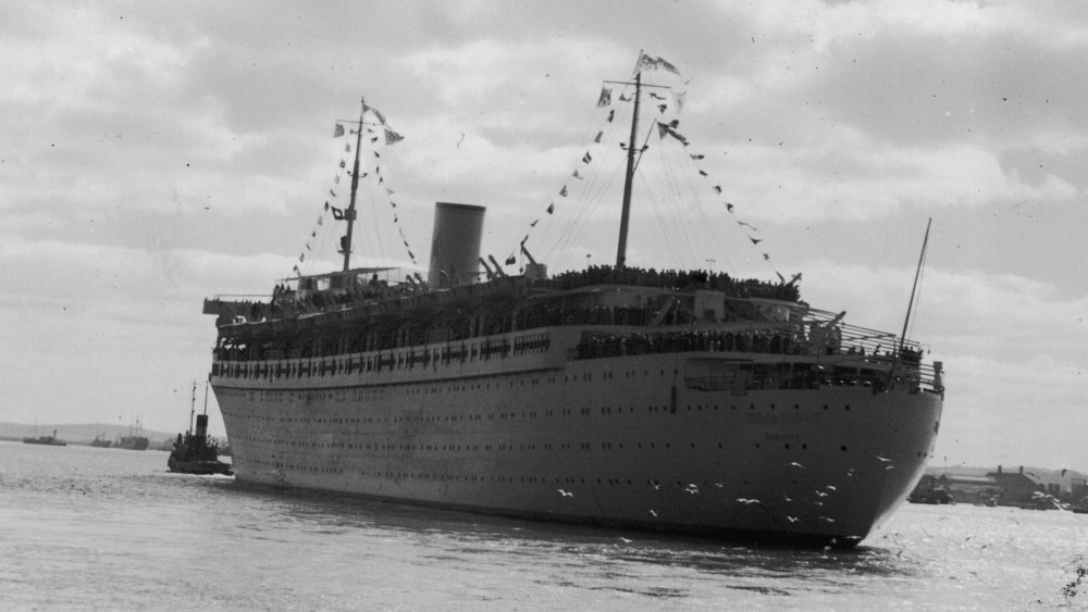 Wilhelm Gustloff leaving port