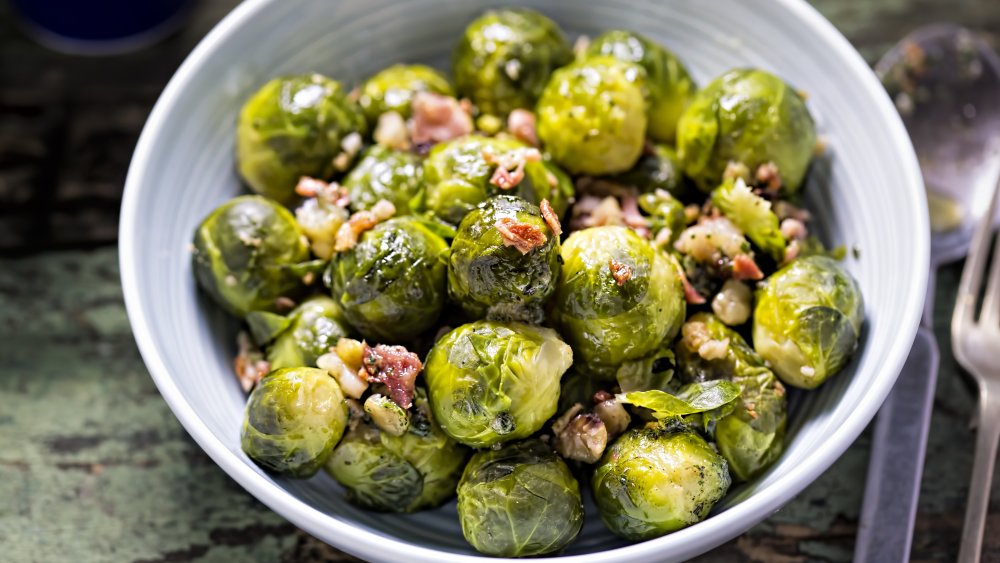 Roasted Brussels sprouts