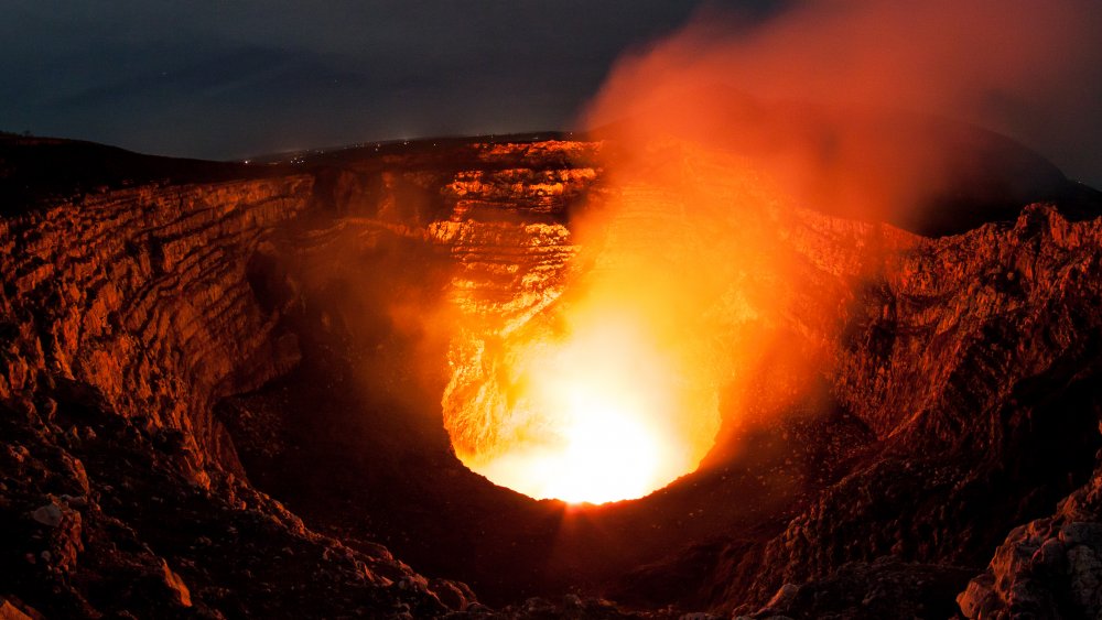 masaya volcano, eruption, Nicaragua